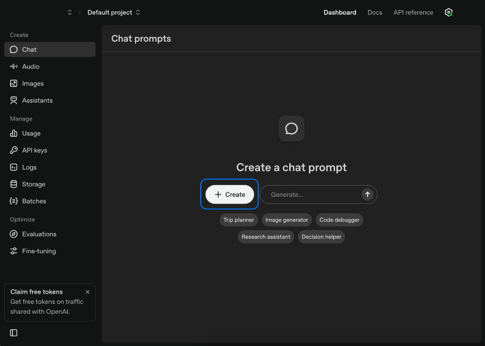 Openai Step 1